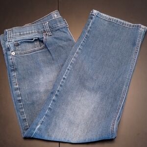 Pre-owned True Nation Relaxed Fit Straight Leg 42x30 Men's Blue Jeans